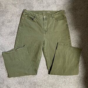 Old navy extra high rise sky high wide leg jeans